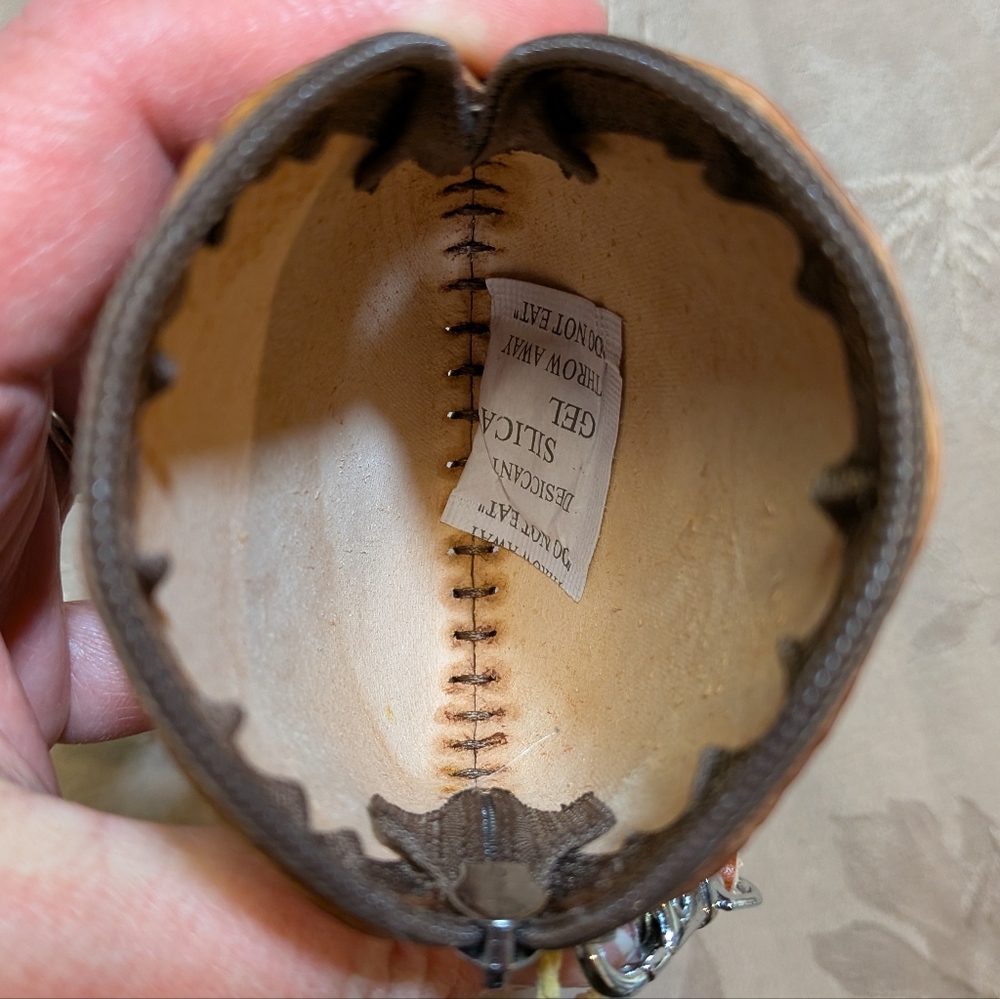 Hawaiian Handmade Turtle Leather Wristlet, NWT! - Picture 5 of 5